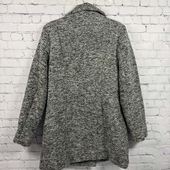 Iz Byer Charcoal Gray Pea Coat Size L - Picture 3 of 5